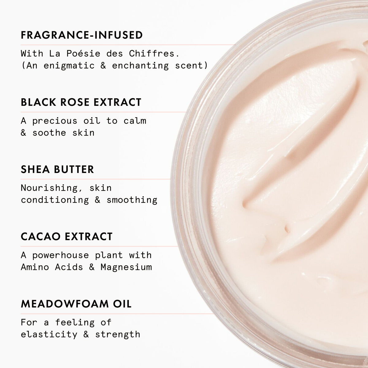 La Poésie Des Chiffres Velvety Body Moisture Crème