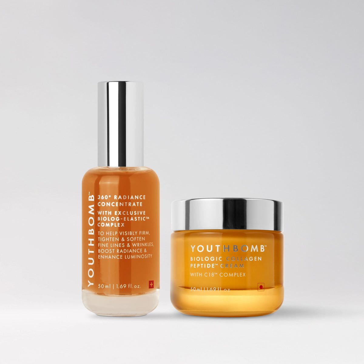 Youthbomb Power Duo Collagen Peptide + Glow Duo