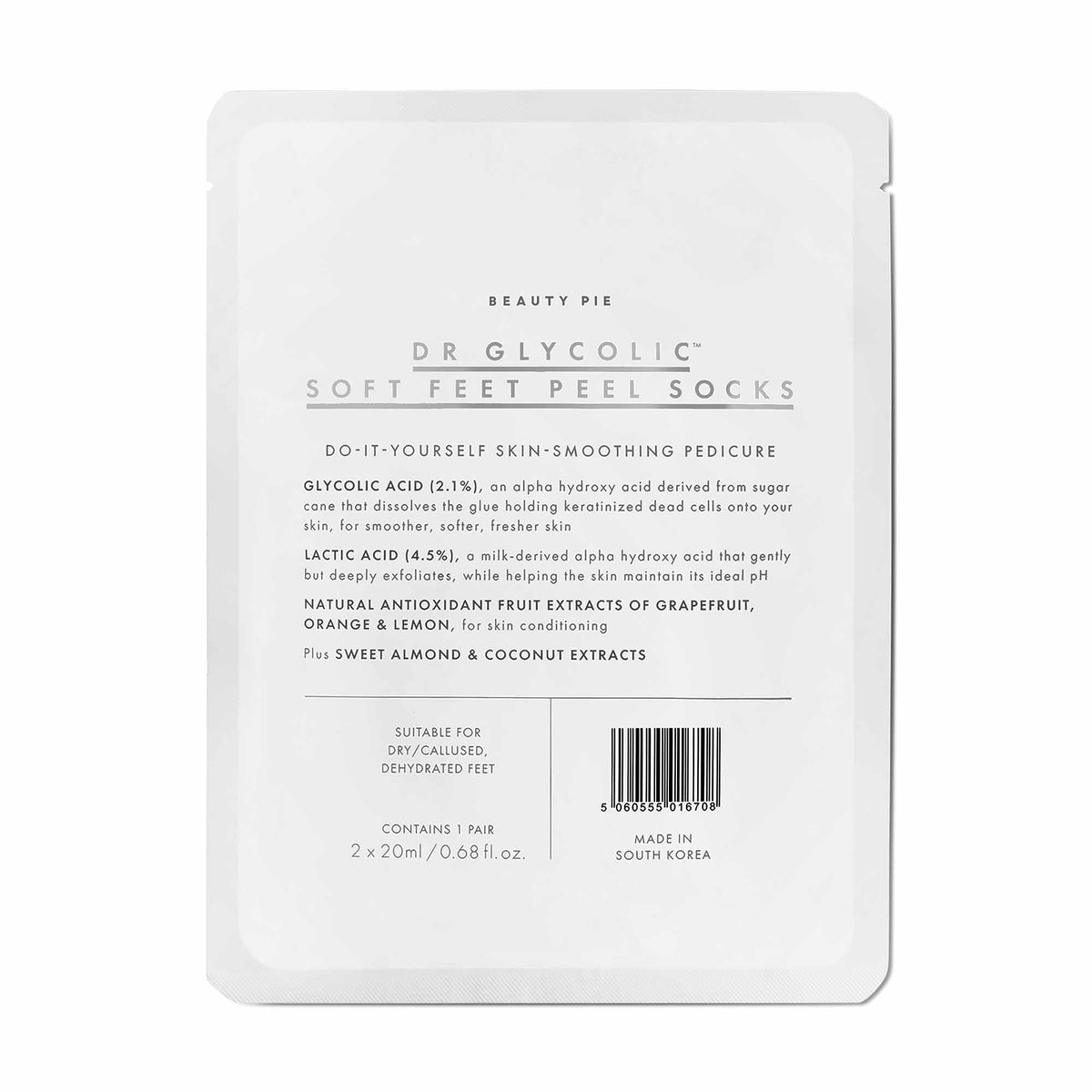 Dr Glycolic Soft Feet 7-Day Peel Socks