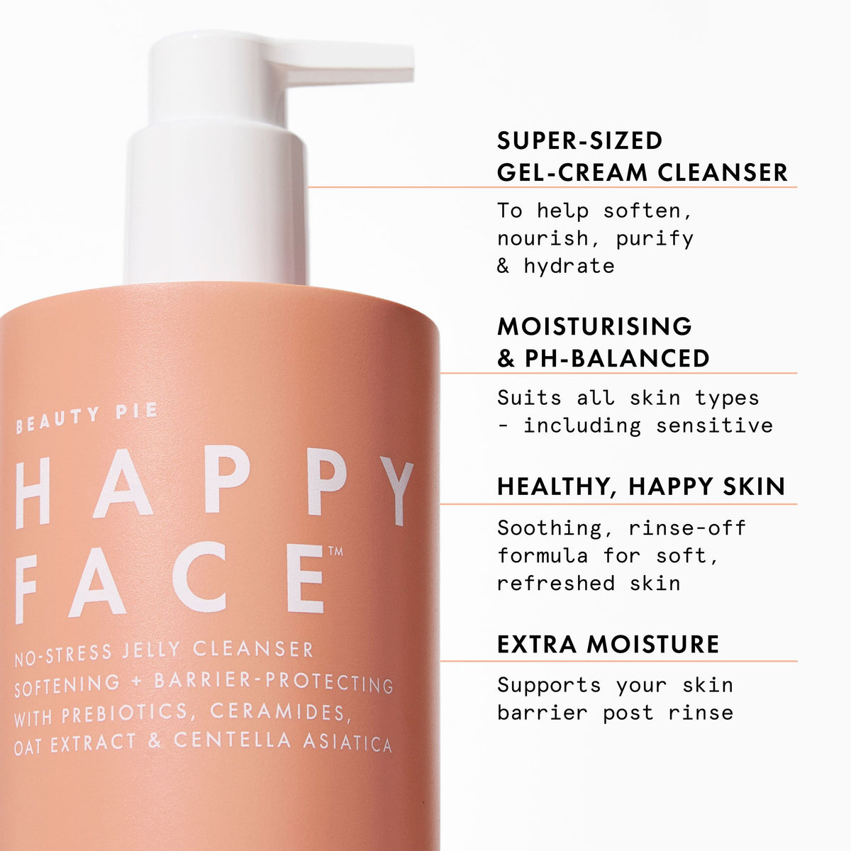 Happy Face No-Stress Jelly Cleanser