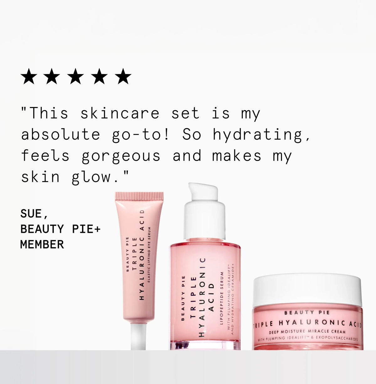 Skincare Kits & Routines Triple Hyaluronic Acid Trio