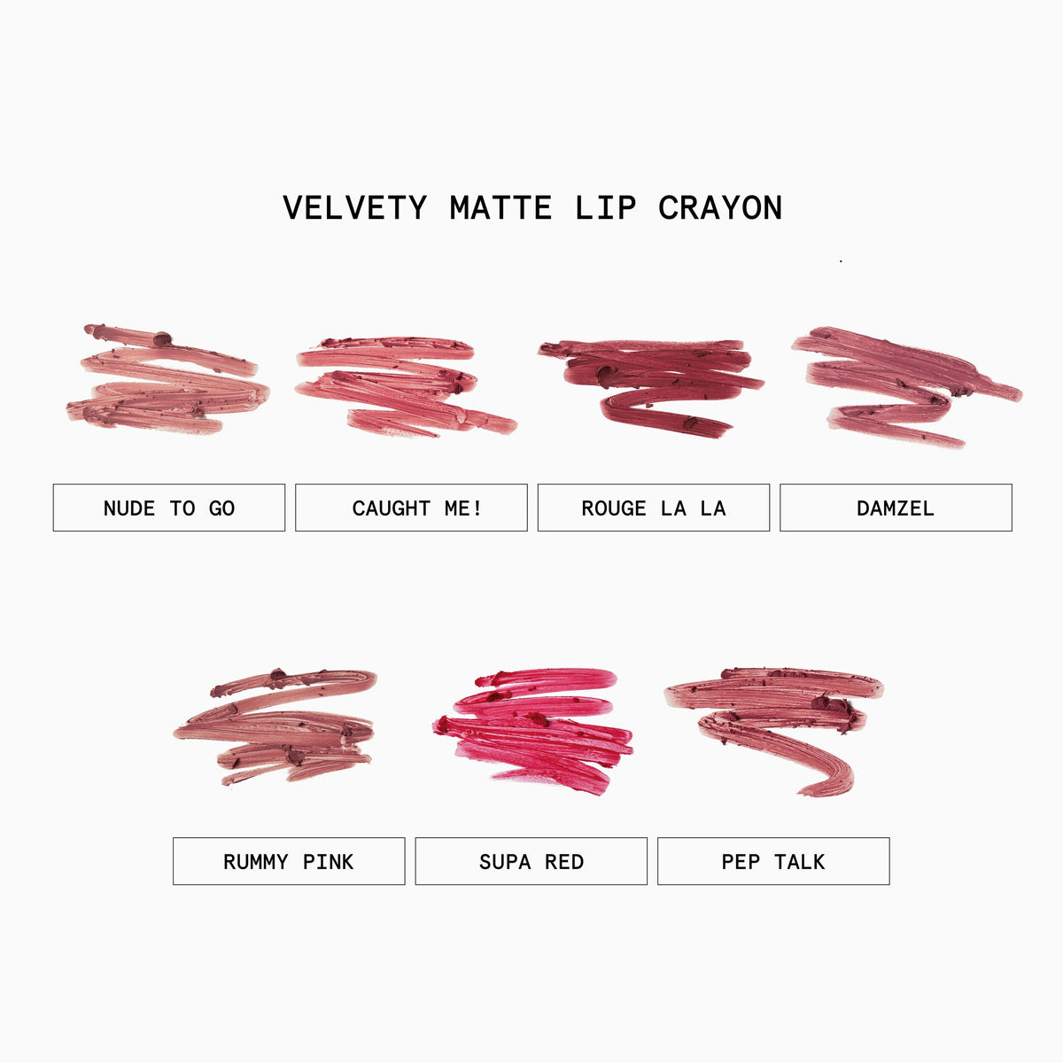 Velvety Matte Lip Crayon