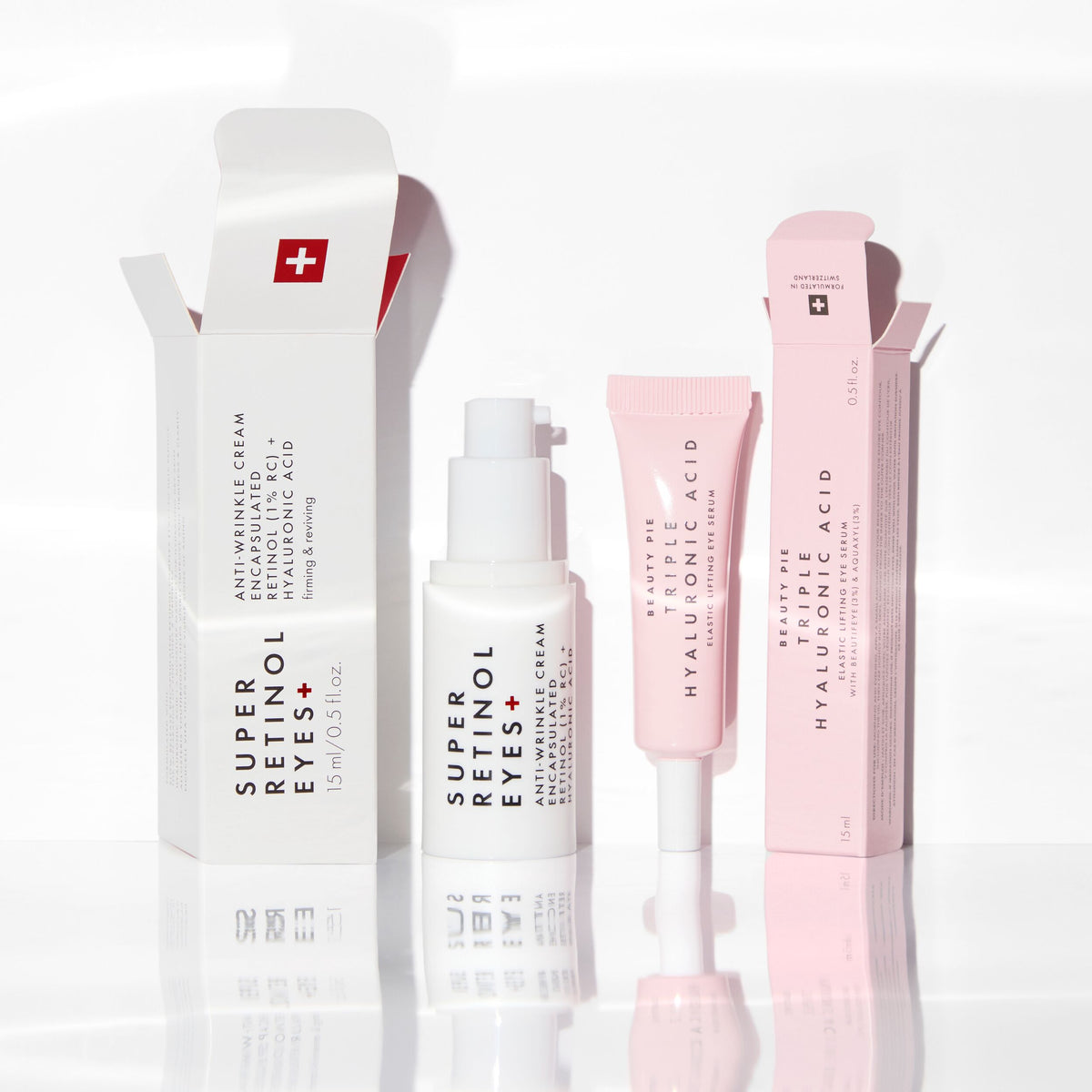 Power Duos Super Elastic Anti-Aging A.M/P.M. Eye Duo