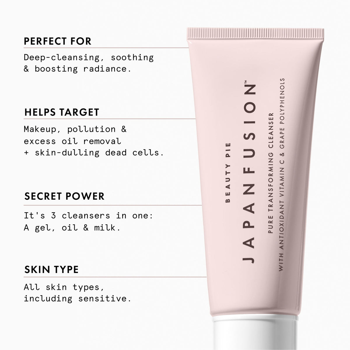 Multi-Packs Japanfusion Cleanser Triple Pack
