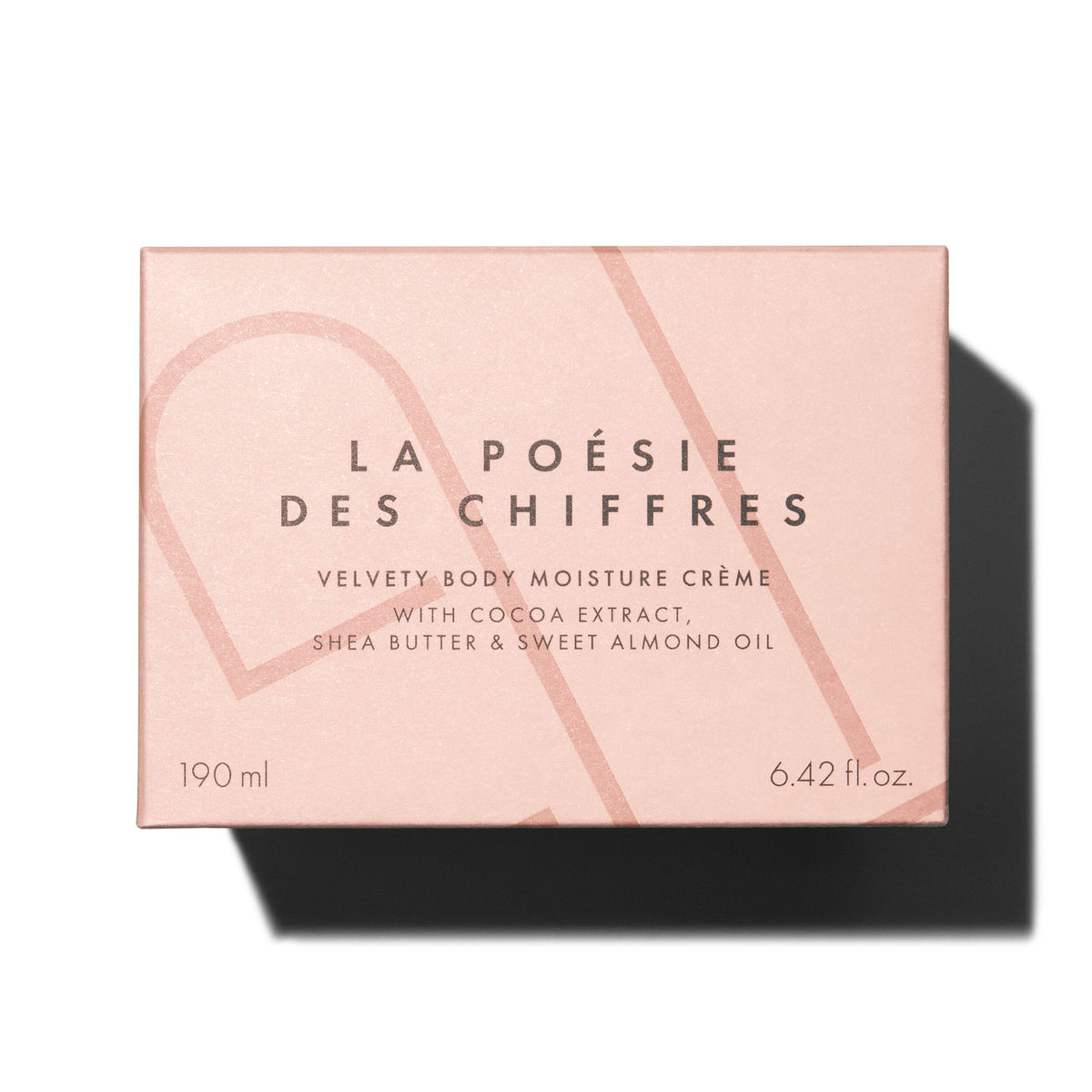 La Poésie Des Chiffres Velvety Body Moisture Crème