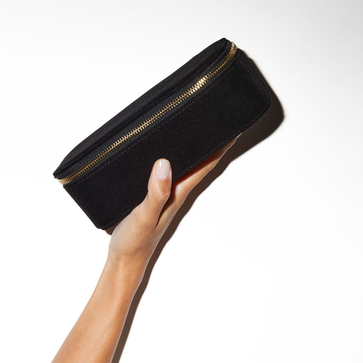 Beauty Pie X Pati Dubroff Black Velvet Makeup Case