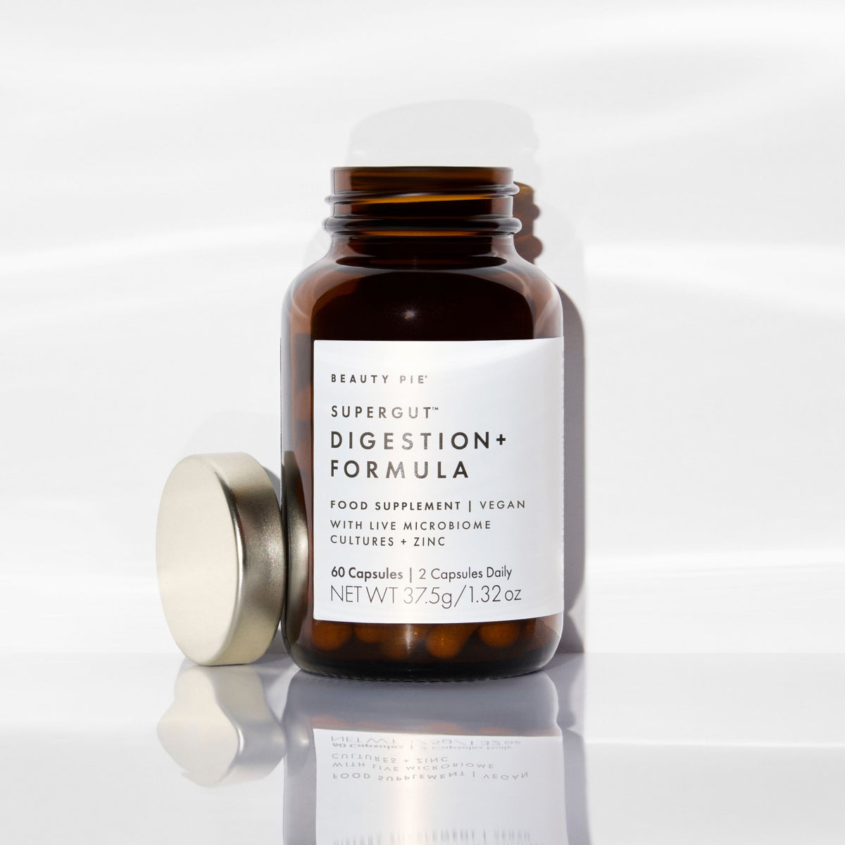 Supergut Digestion+ Formula Live Probiotic Cultures + Digestive Enzymes