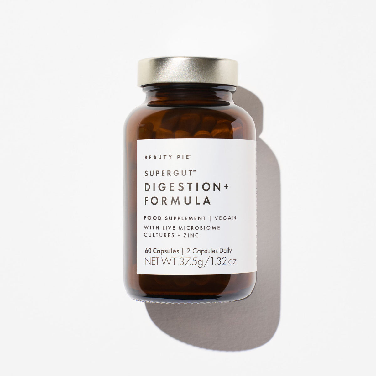 Supergut Digestion+ Formula Live Probiotic Cultures + Digestive Enzymes